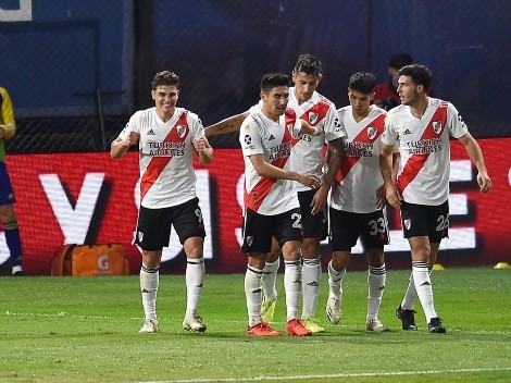 Enzo Pérez, portero de emergencia en River Plate