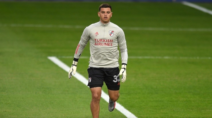 Leo Díaz surprised everyone in an unexpected debut at La Bombonera (Getty).