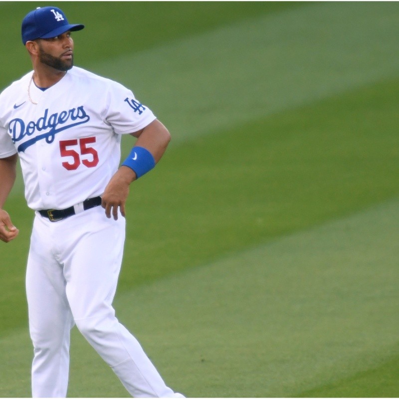 Así fue el primer turno de Albert Pujols con LA Dodgers