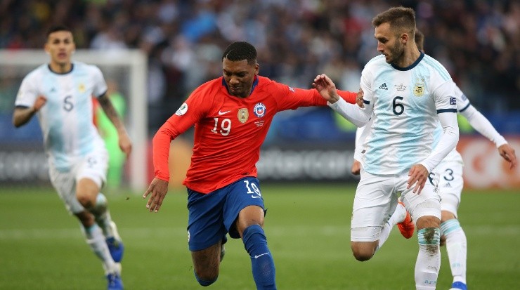 Chile and Argentina faced off many times in recent Copa America tournaments (Getty).