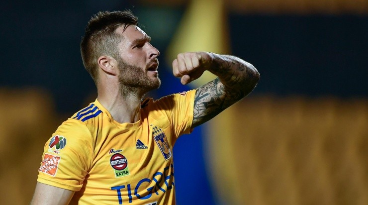 André-Pierre Gignac, delantero e ídolo de Tigres UANL. Foto: Getty Images