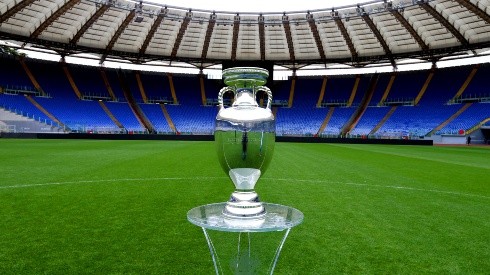 El trofeo de la Eurocopa. (Foto: Getty).