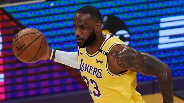 LeBron James, estrella de Los Angeles Lakers