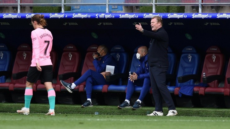 La frase viral de Koeman tras el último partido del Barcelona: durísimo con sus jugadores