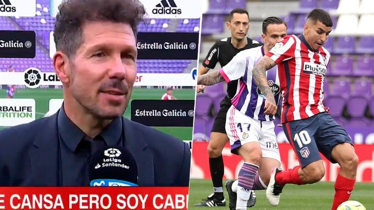 El pedido que Simeone le hizo a Correa y terminó siendo fundamental para el título del Atlético