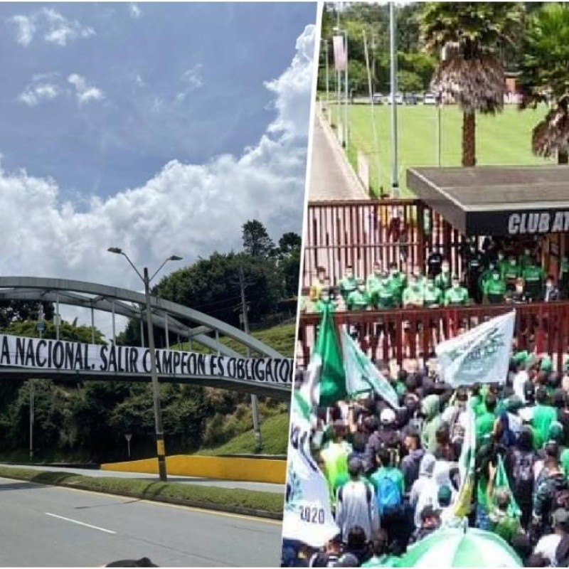 Muy caliente: la bienvenida que le dieron los hinchas de Nacional al Presidente