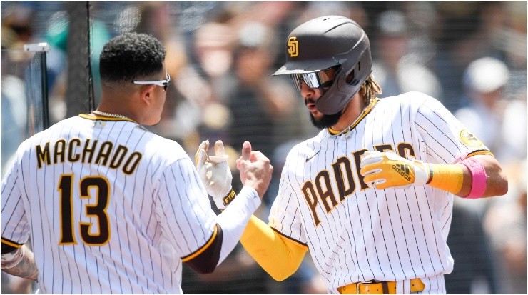 Manny Machado & Fernando TatĂs Jr. (Getty)