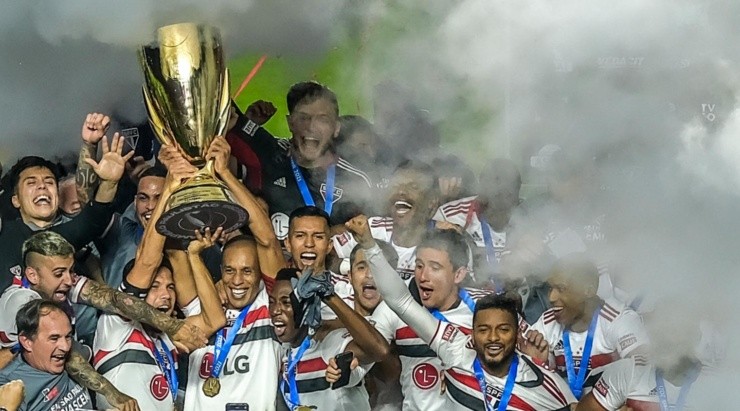 O São Paulo é o novo campeão Paulista. Foto: Marcello Zambrana/AGIF