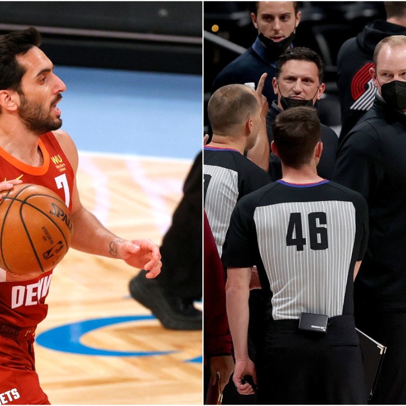 Video: Facu Campazzo les gritó un triple en la cara y después evitó dos peleas