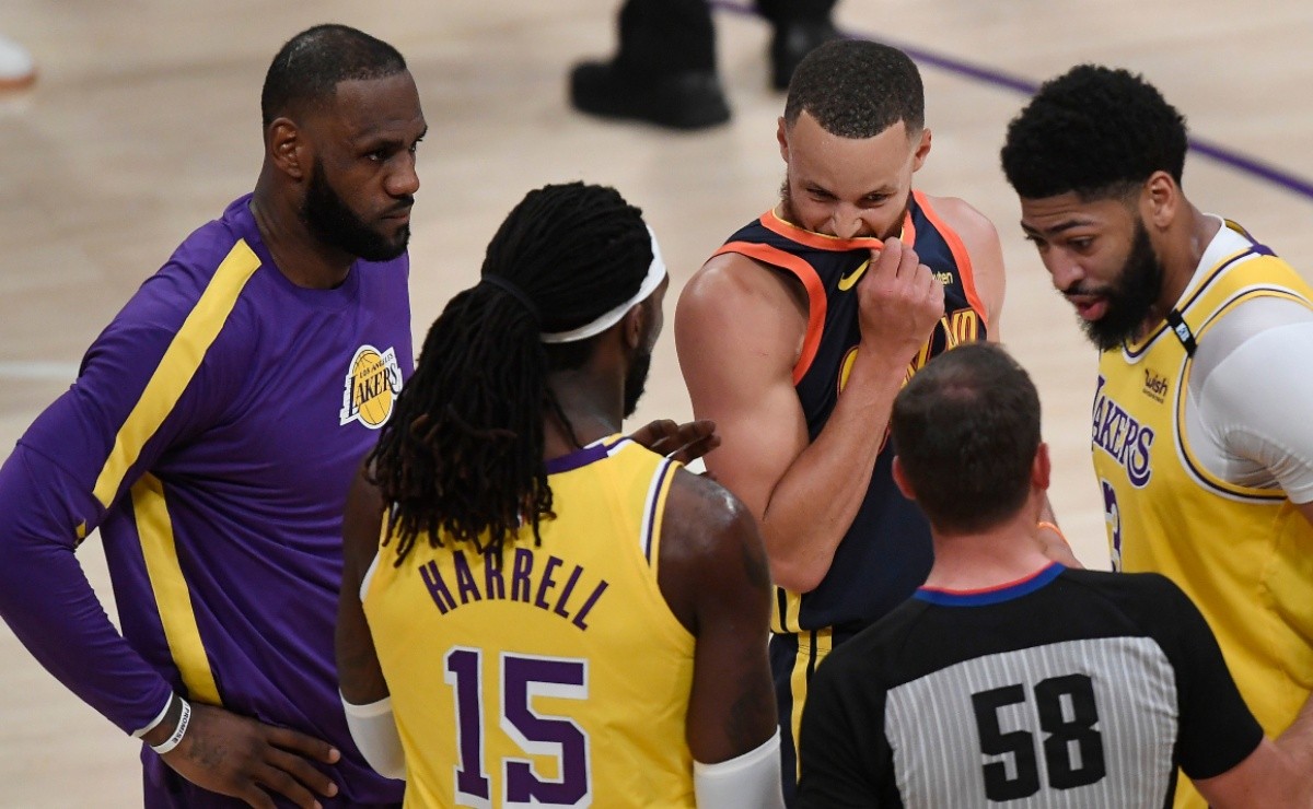 LeBron's Lakers beat Curry's Warriors in the playin tournament