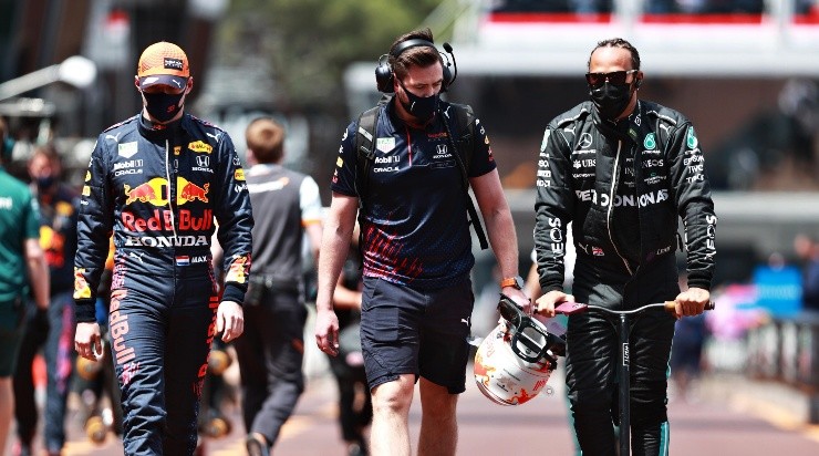 Hamilton y Verstappen