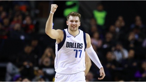 Luka Doncic volvió a brillar por los Mavericks (Getty Images)