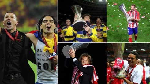 Sudamericanos ganadores de la Europa League.