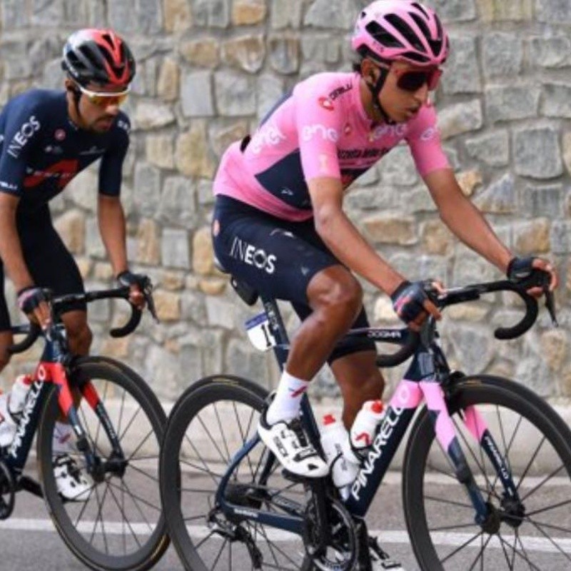 Tras el mal día de Egan, así quedó la clasificación general del Giro de Italia