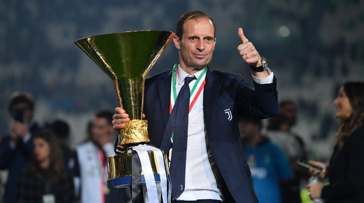 Massimiliano Allegri is a wanted man by many European clubs for the next season (Getty).