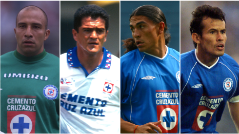 Figuras del Cruz Azul campeón 1997. (JAM Media)