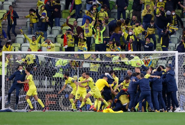 Villarreal campeón de la Europa League 2021. (Getty Images)