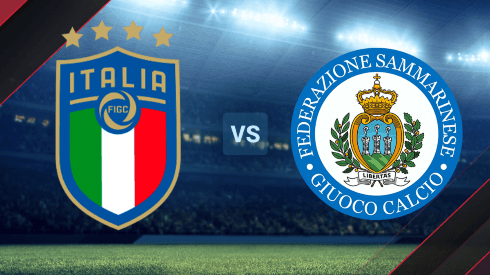 Italia enfrentará a San Marino en la antesala de la Eurocopa.