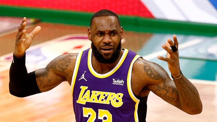 LeBron James, estrella de Los Angeles Lakers