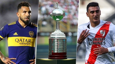 Boca y River: posibles rivales por los octavos de final de la CONMEBOL Libertadores (Fotos: Getty Images)