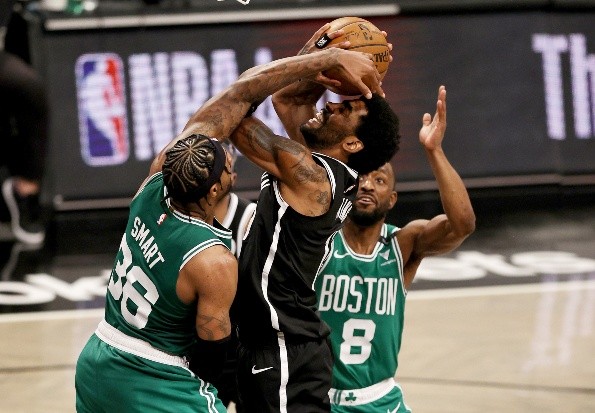 Kyrie Irving vs. Boston Celtics (Foto: Getty Images)