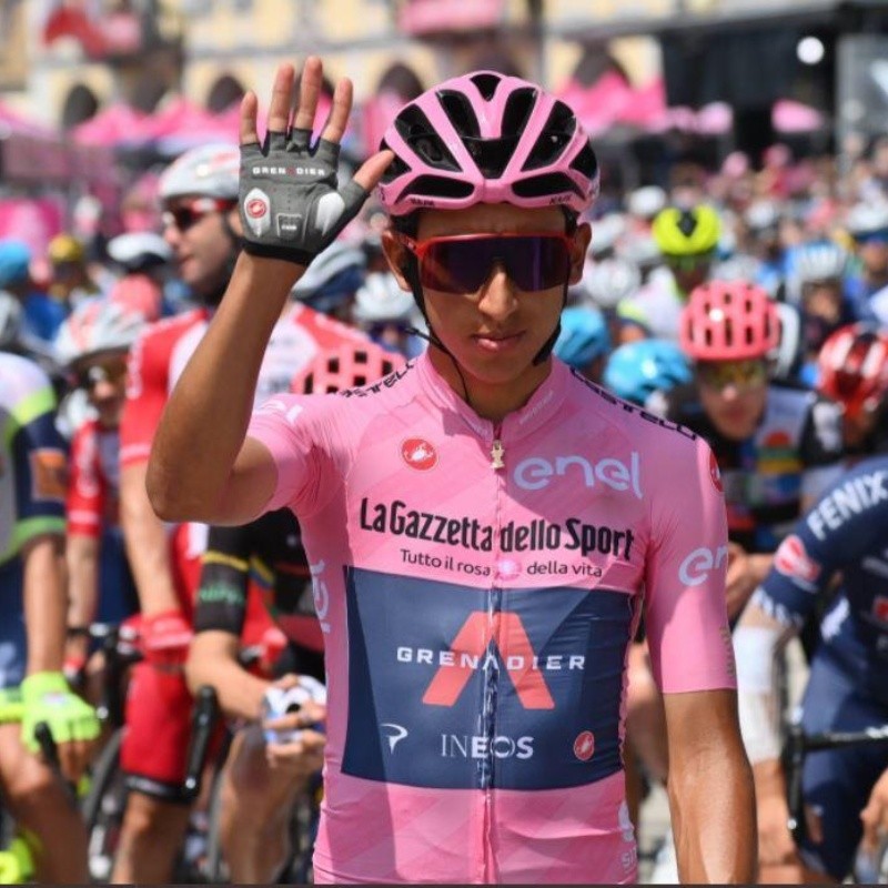 Daniel Martínez se volvió loco y le sirvió el título del Giro a Egan Bernal