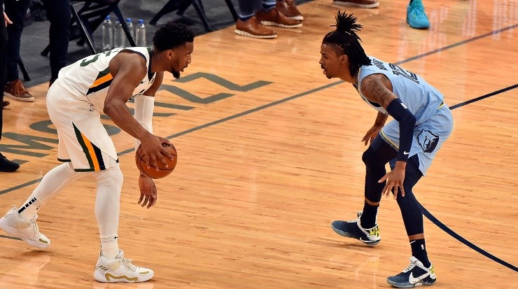 Donovan Mitchell y Ja Morant