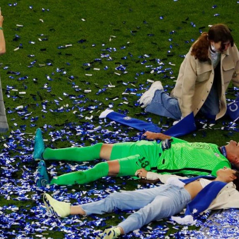 La historia detrás de la emotiva foto de Willy Caballero con su hija