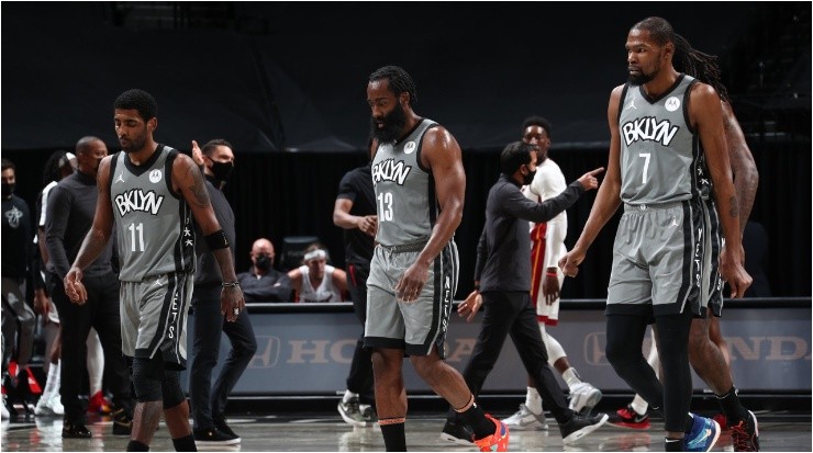 Brooklyn Nets “Big 3” (Foto: Getty)