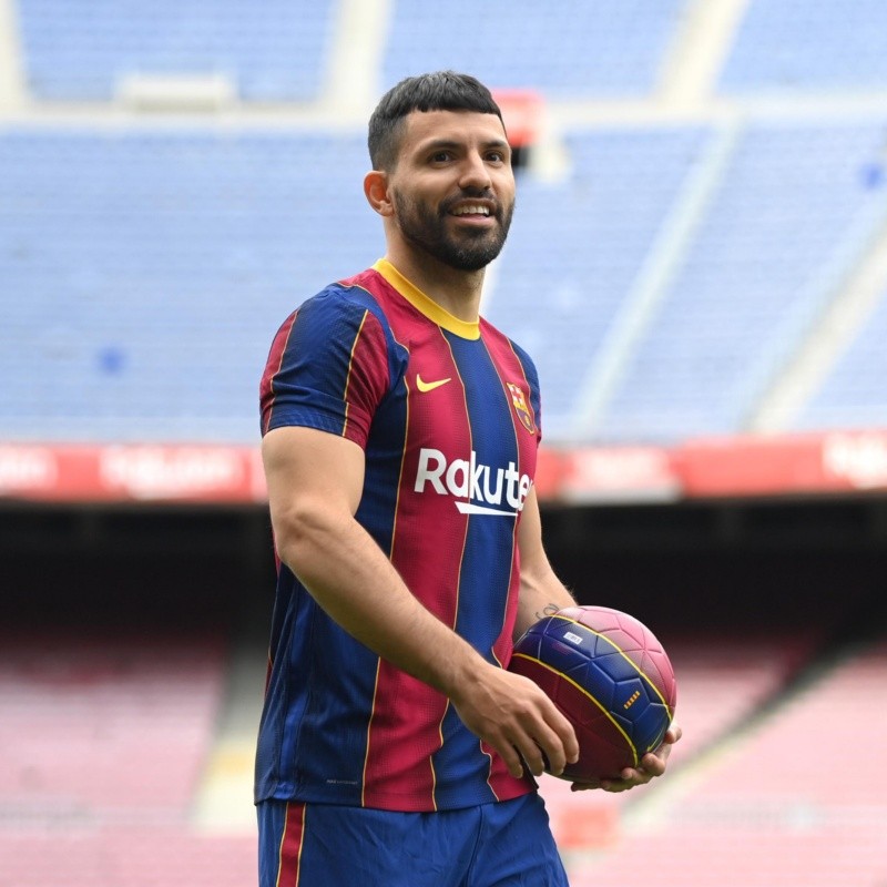 Agüero: "Sabemos todos que Barcelona es el mejor equipo del mundo"