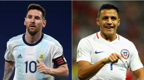 Messi e Alexis Sánchez são duas armas ofensivas das equipes (Foto: Getty Images)