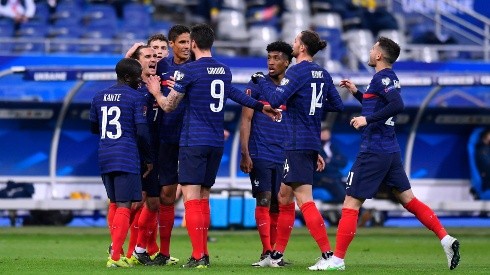 La Selección de Francia en los últimos partidos previos a la Eurocopa (Foto: Getty)