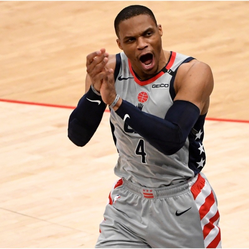 Westbrook alcanza récord en la historia de los NBA Playoffs que solo tiene un jugador