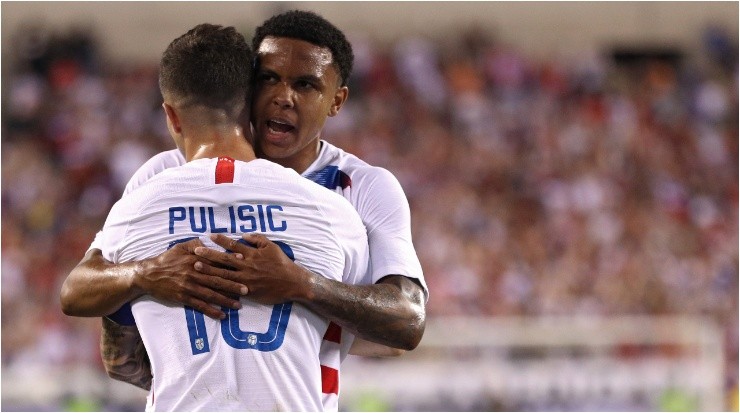 Weston McKennie y Christian Pulisic (Foto: Getty)