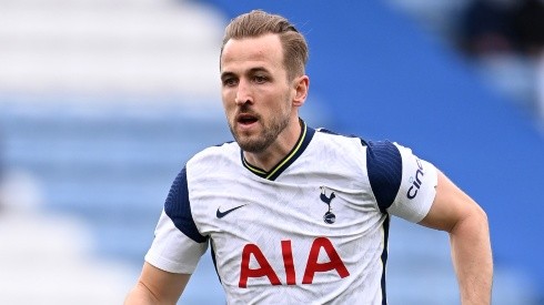 Prolific striker Harry Kane is being linked with a possible exit from Spurs (Getty).