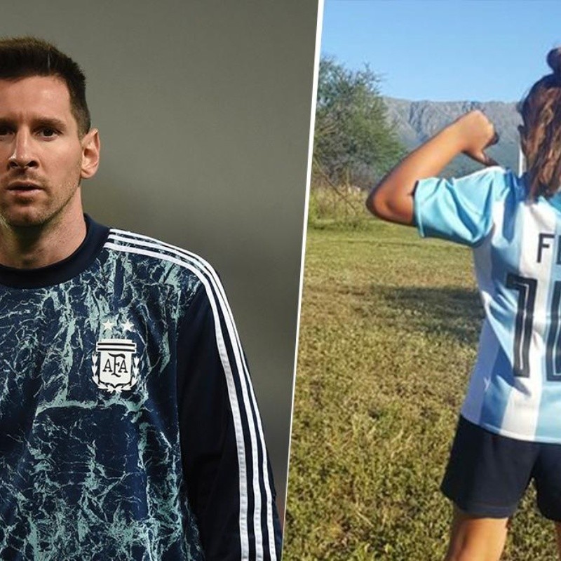 VÍDEO: El gran gesto de Messi con una niña de 8 años