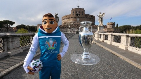 Skillzy, la mascota de la Eurocopa 2020. (Getty Images)