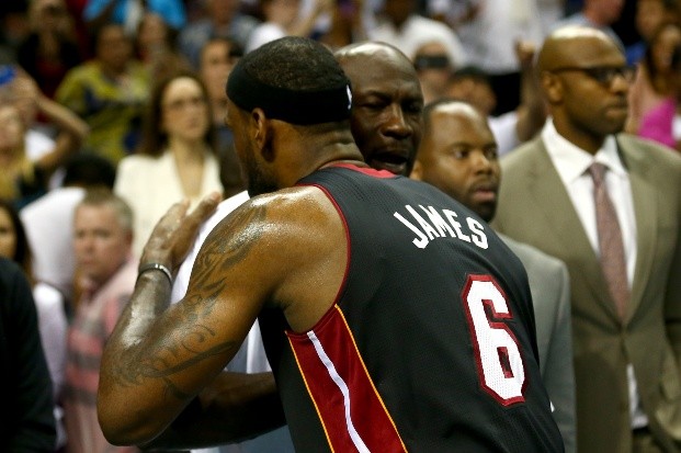 Michael Jordan y LeBron James