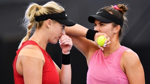 Alexa Guarachi y Desirae Krawczyk se despidieron de Roland Garros. (Foto: Getty Images)