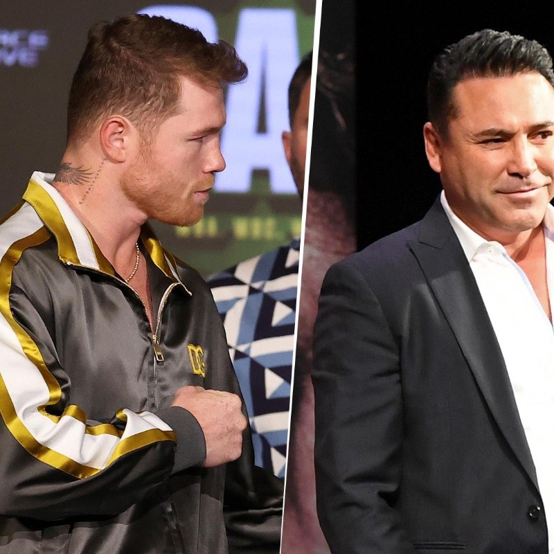 Canelo Álvarez y Óscar De La Hoya se cruzaron durísimo en Instagram