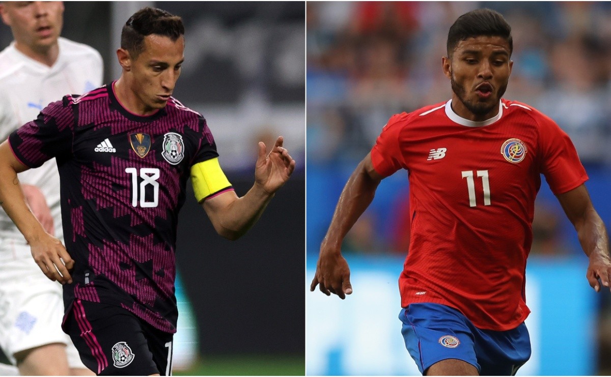 Mexico vs Costa Rica: Confirmed lineups for 2021 Concacaf ...