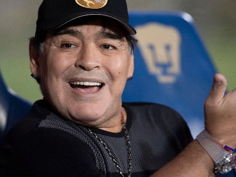 El recuerdo viral que involucra a Pumas y a Maradona
