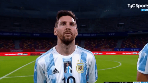 Video: así cantaron los jugadores el himno argentino