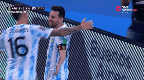 Argentina se adelante con gol de Lionel Messi de penal (TNT Sports)