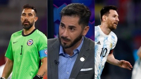 Herrera analiza el versus de Lionel Messi y Claudio Bravo