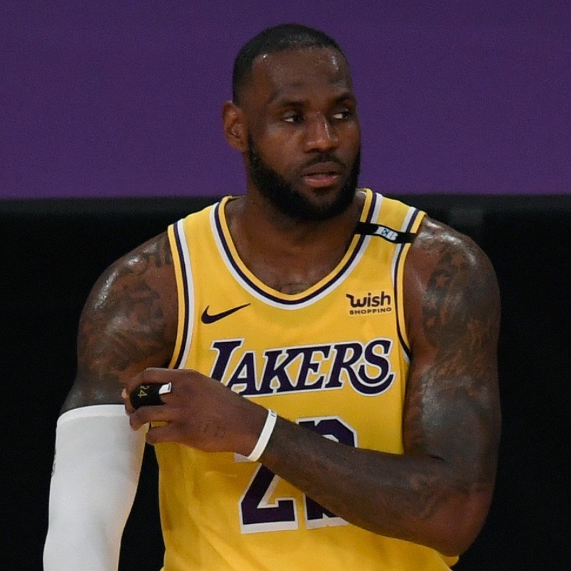 ¿Mal perdedor? Así se fue LeBron tras la eliminación de Lakers en Playoffs