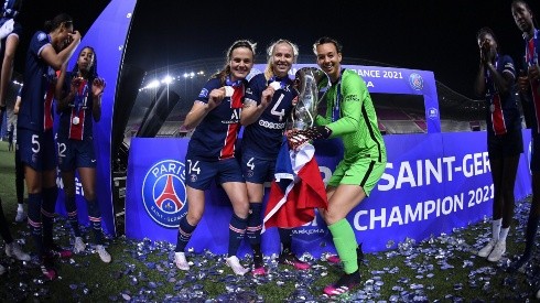 Christiane Endler se corona campeona de Francia con el PSG. (Foto: @PSG_Feminines)