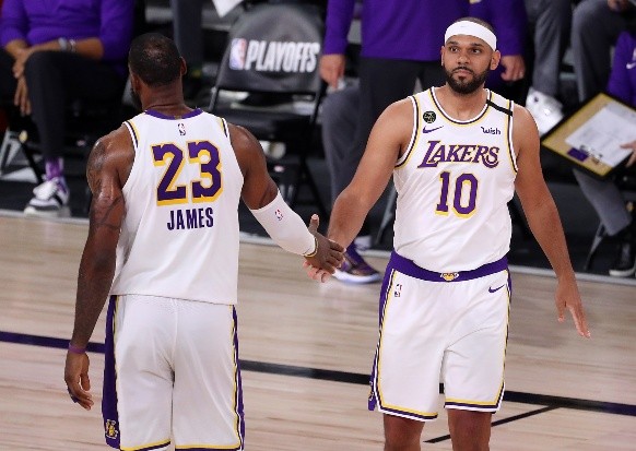 LeBron James y Jared Dudley (Foto: Getty Images)