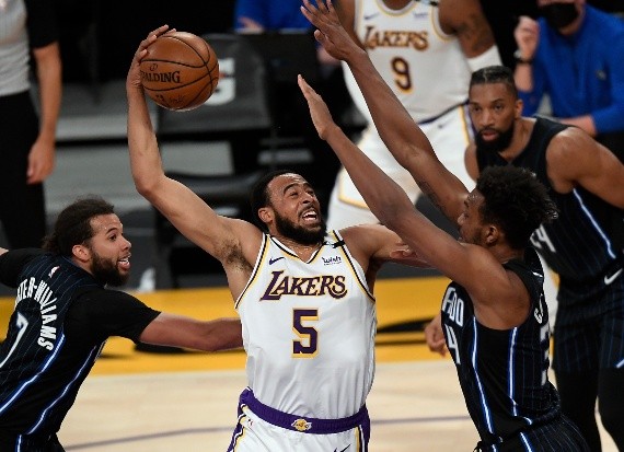 Talen Horton-Tucker es agente libre restringido en los Lakers  (Foto: Getty Images)
