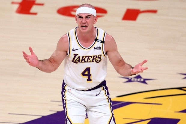 Alex Caruso no continuaría en los Lakers  (Foto: Getty Images)